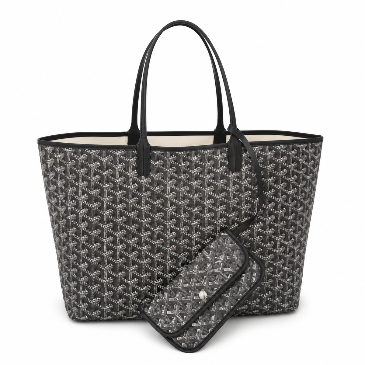 Goyard Coated Canvas St. Louis GM Tote Bag