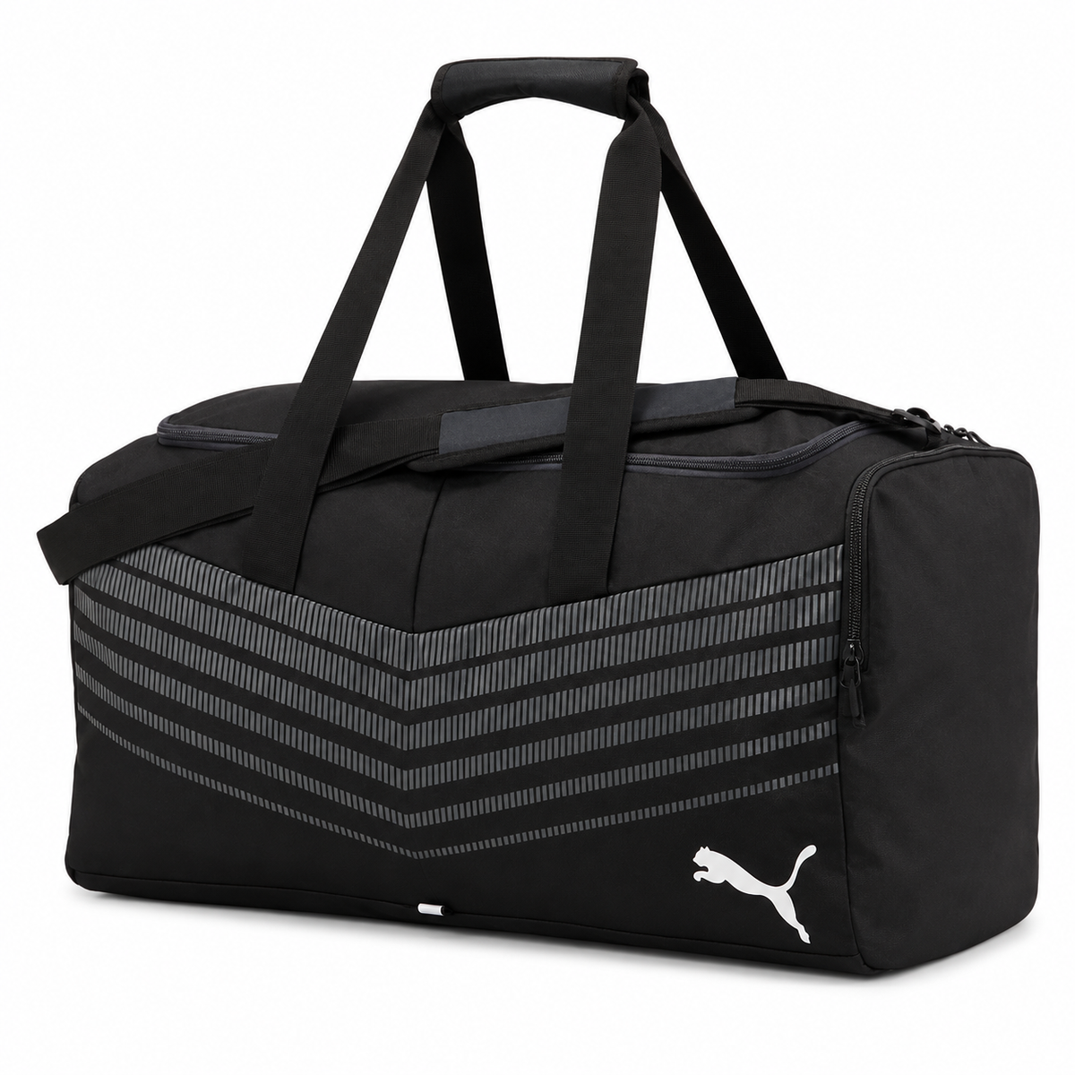 PUMA Large Sports Duffel Bag –black Gym & Travel Bag