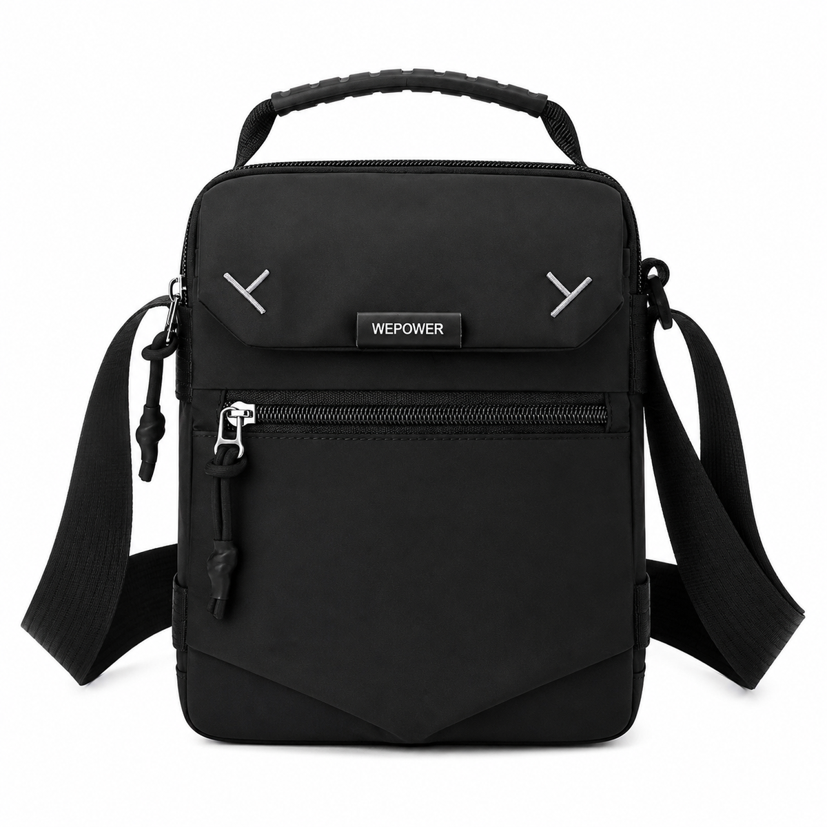 WEPOWER Waterproof Crossbody Shoulder Bag – Multi-Pocket Travel Sling Bag