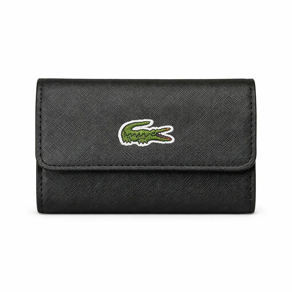 Lacoste Women's Anna Snap Close Flap Billfold Wallet