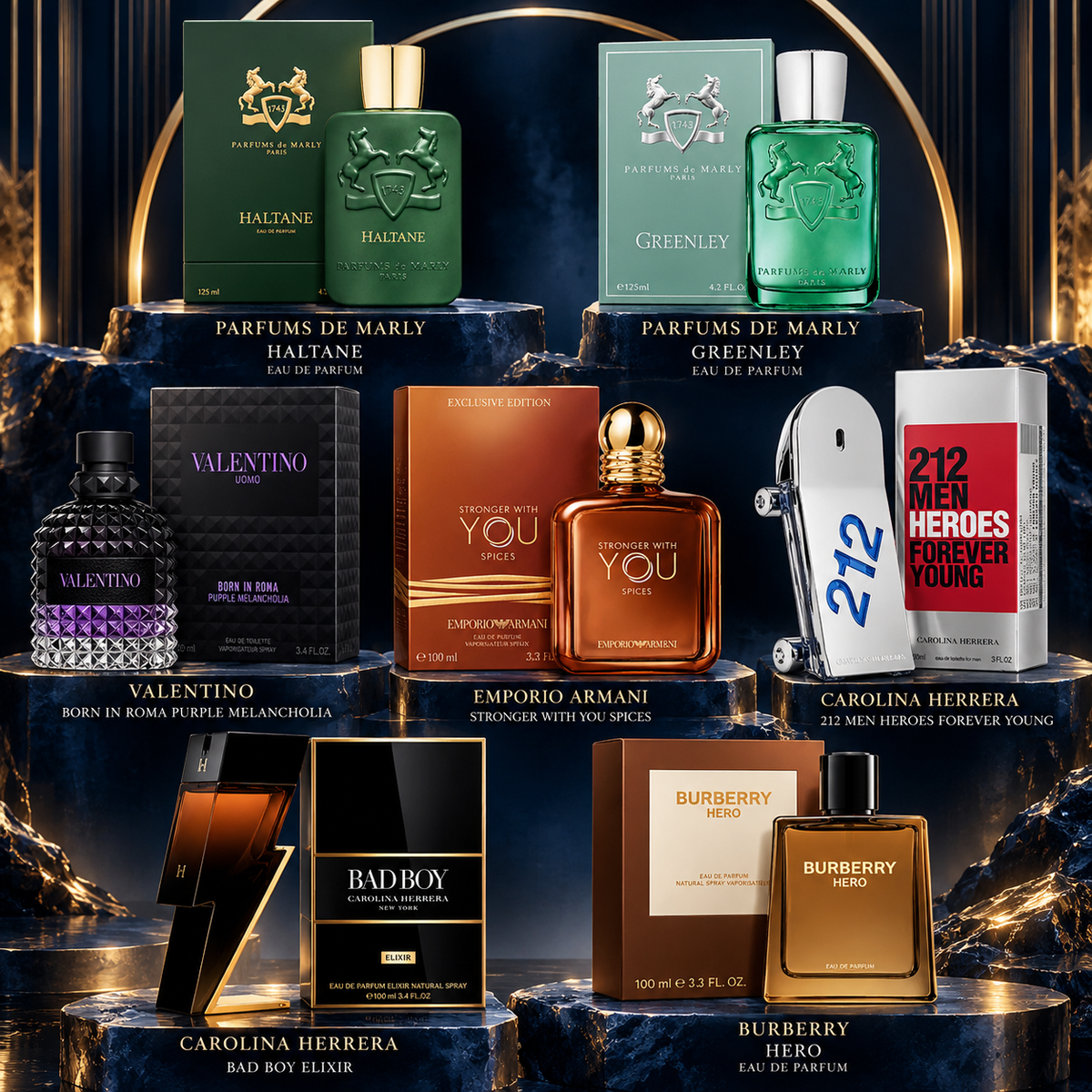 Man’s perfumes