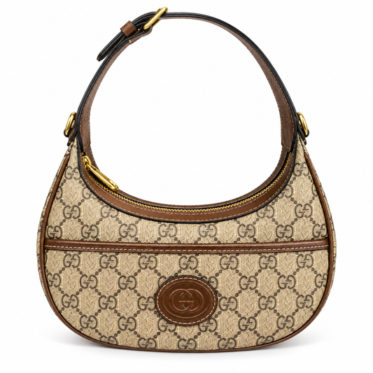 Gucci Women's Gray GG Retro Mini Handbag