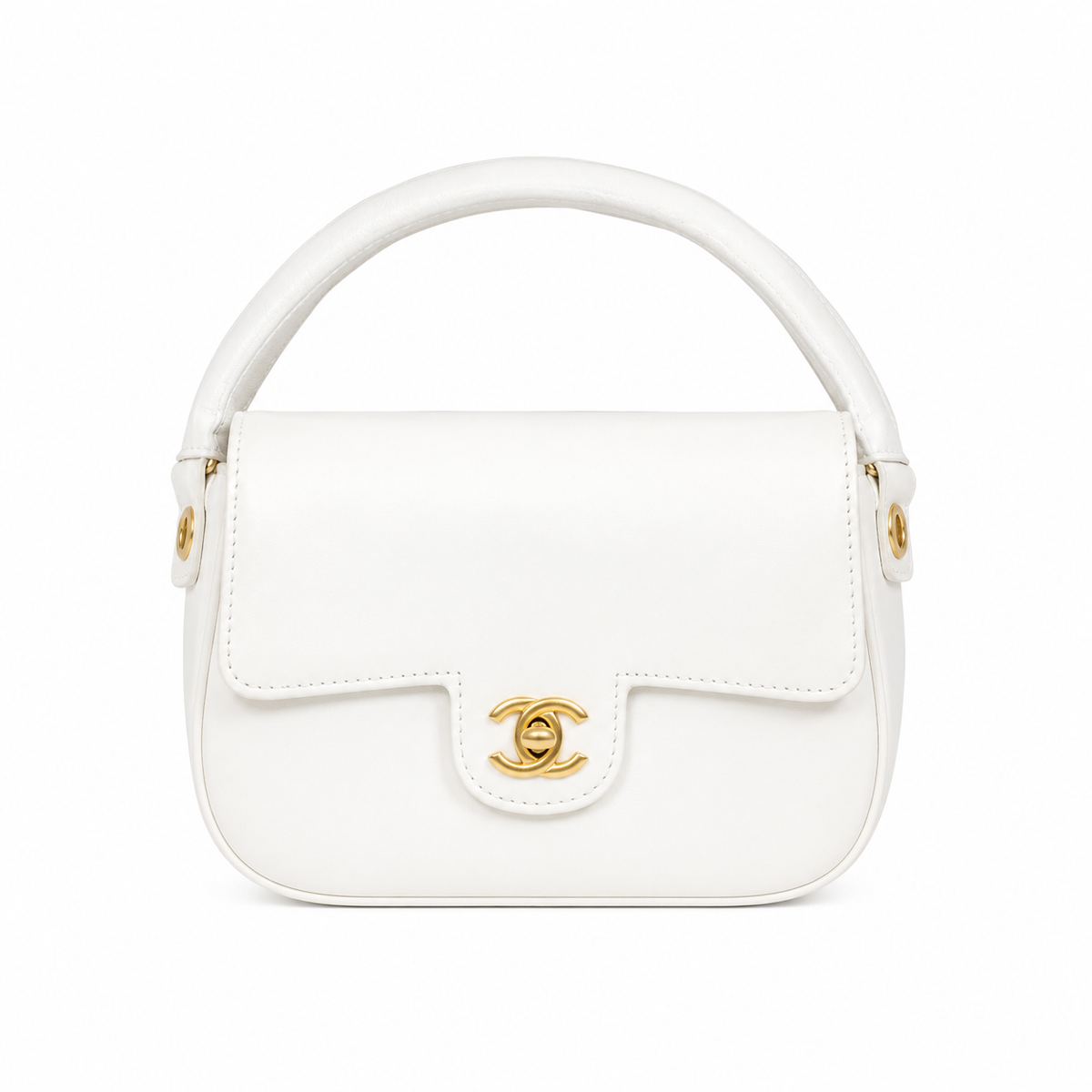 Chanel MINI FLAP BAG WITH TOP HANDLE