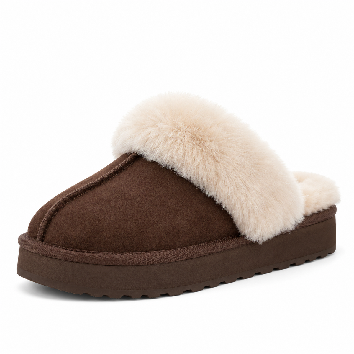 Ugg Faux Fur Platform Mules