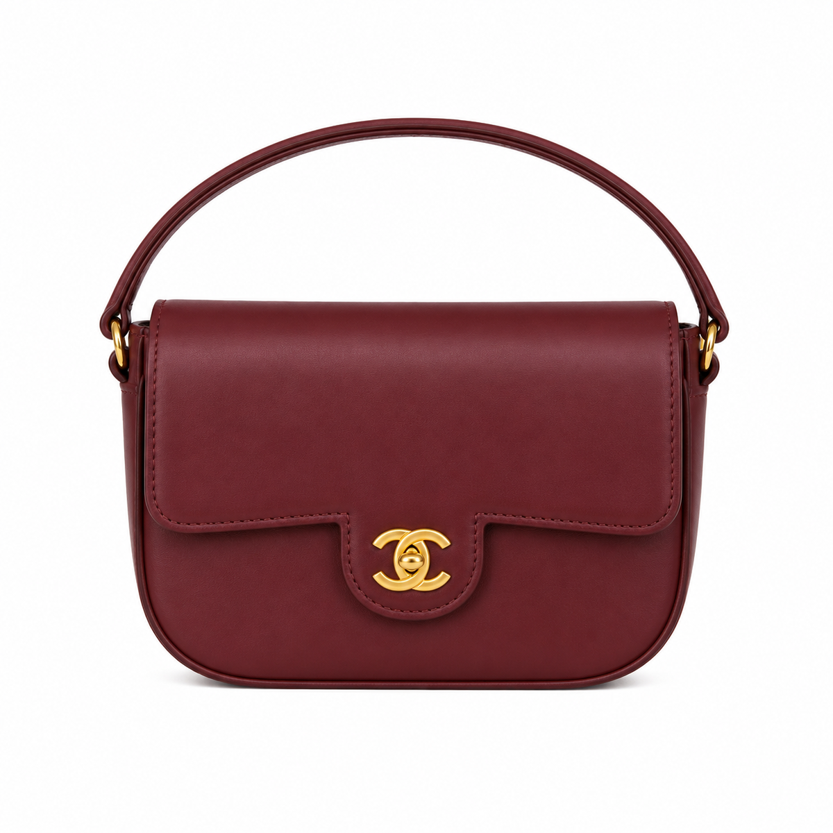 Chanel MINI FLAP BAG WITH TOP HANDLE