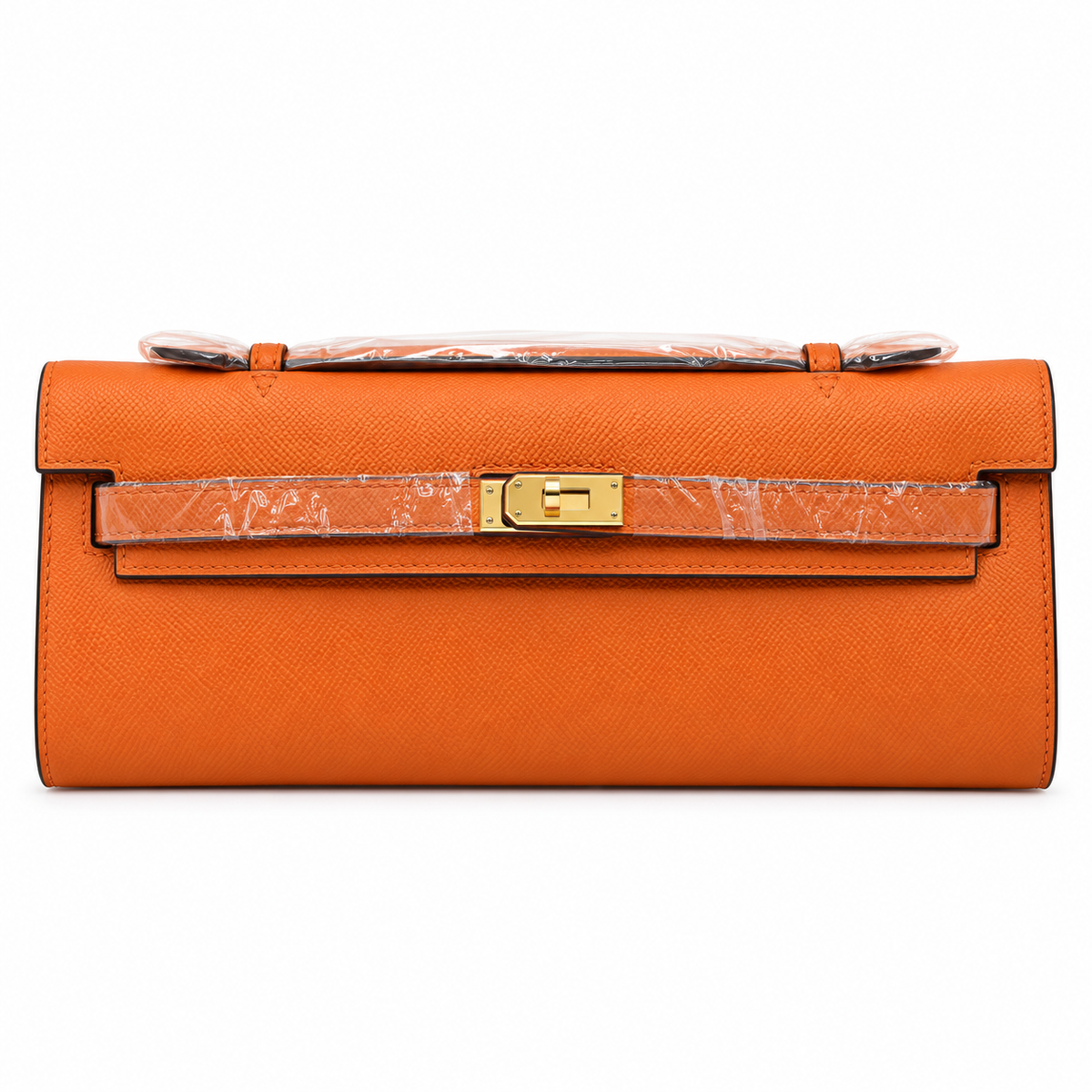 Kelly Cut Clutch Swift Craie