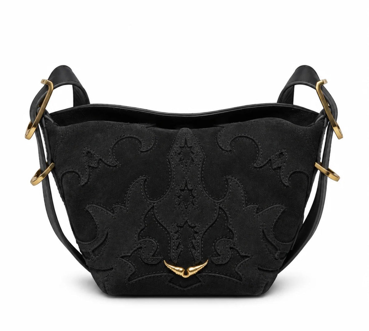 Zadig & Voltaire Baby Jane Suede Bag