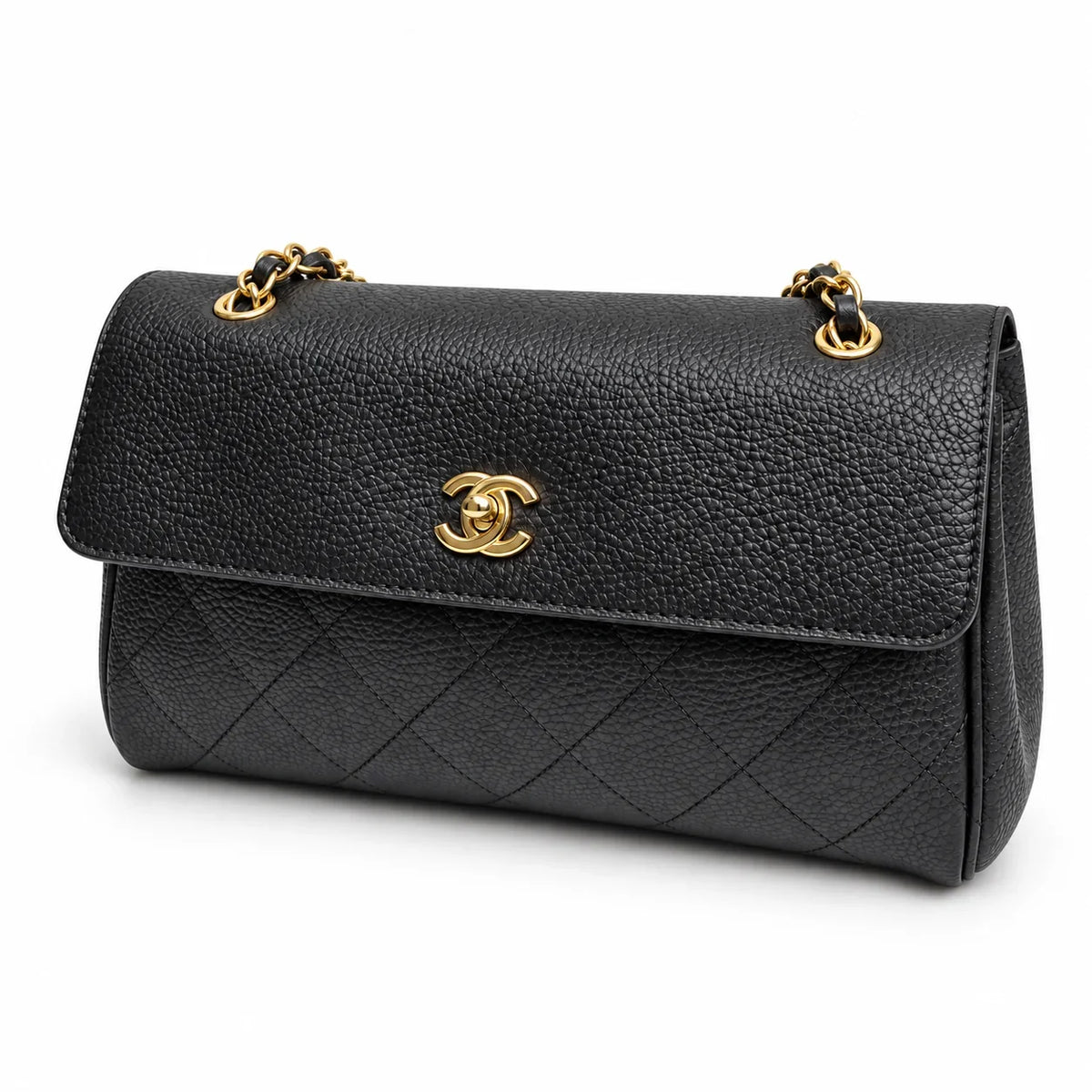 Chanel mixed-material flap bag