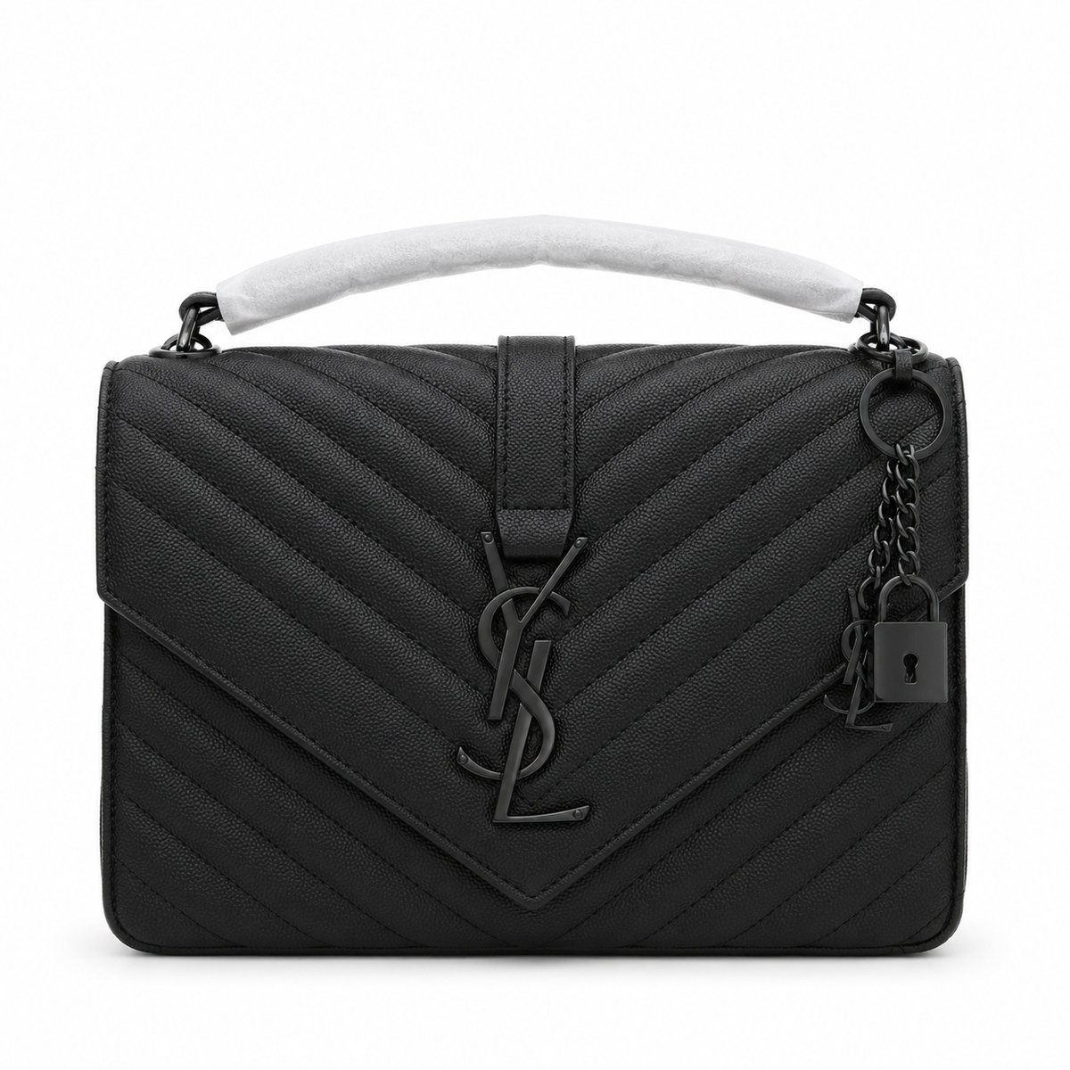 YSL Envelope Chain Bag Quilted Leather
