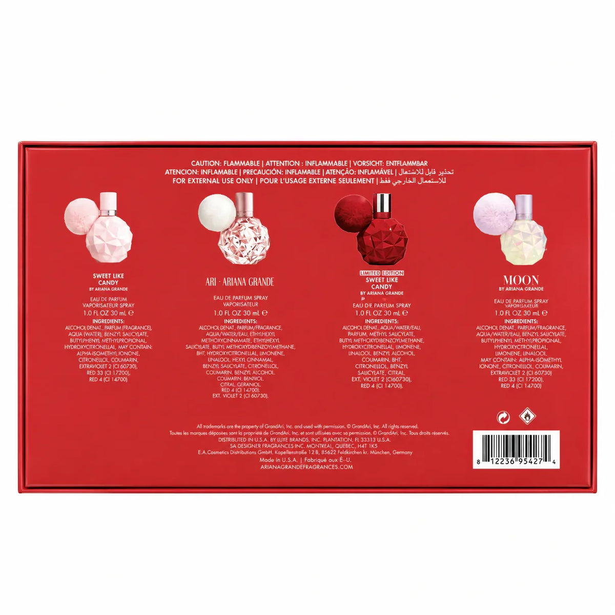 Ariana Grande Set ( 30 ml x 4 )