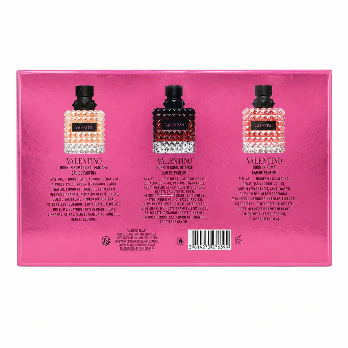 Valentino born in roma women Set ( 30 ml x 3
