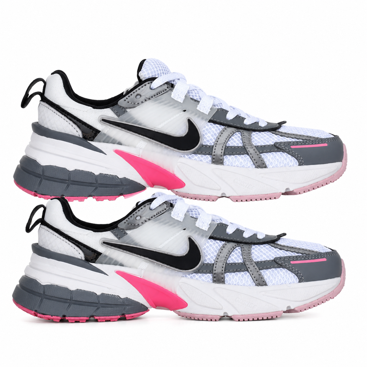 Nike V2K Runtekk White Pink