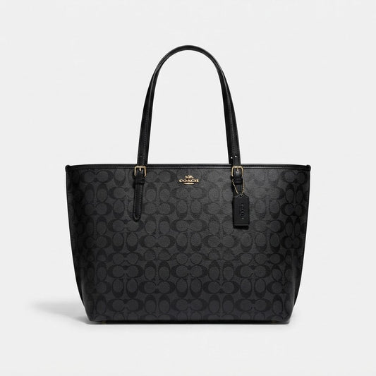 Coach Women's Black Double-Handled