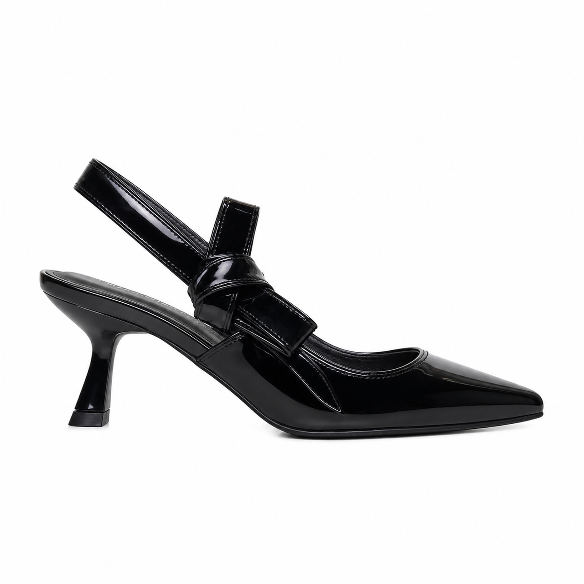 Chic Nude Pointed-Toe Slingback Pumps