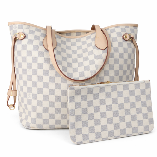 L.VTote Bag with Pouch
