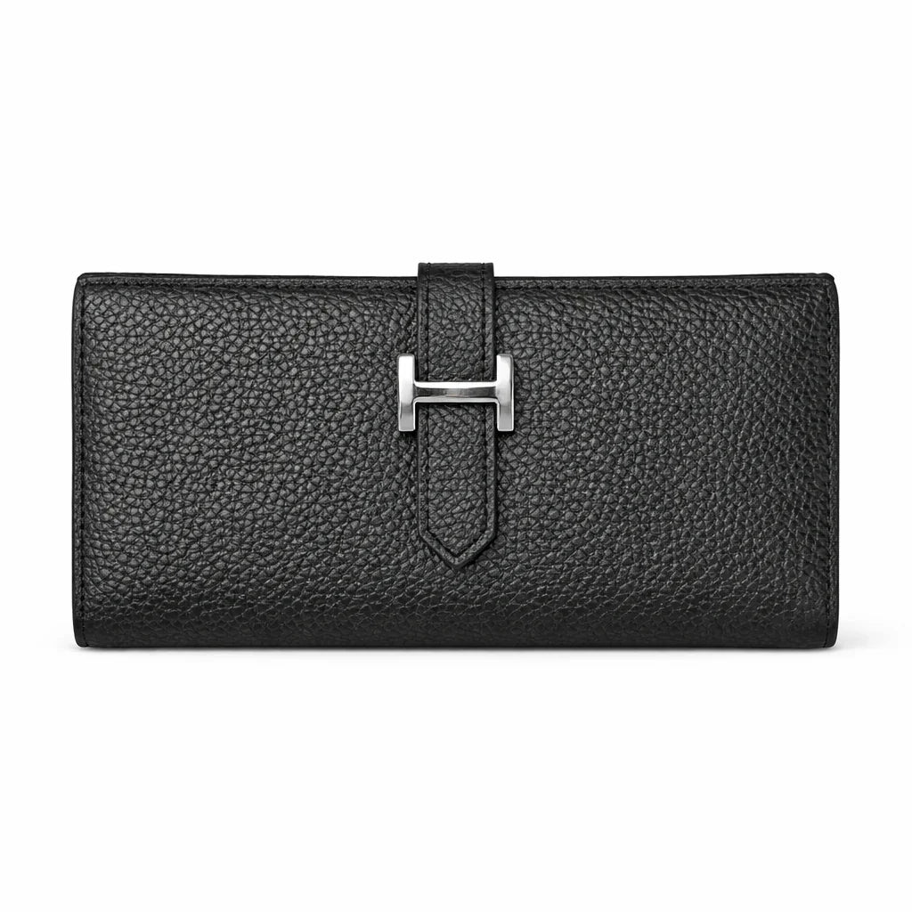 Hermès Bearn long wallet Black
